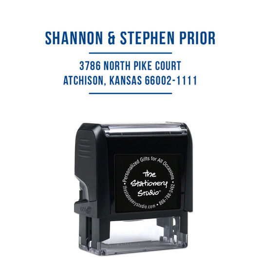 Headline Rectangular Self-Inking Stamp